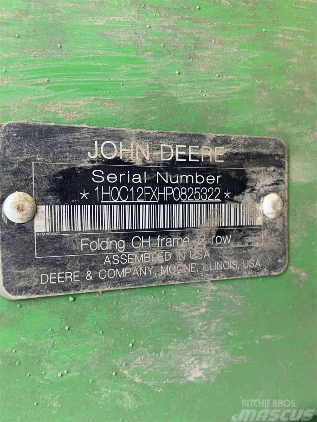 John Deere C12F StalkMaster Biçerdöver aksesuarlari