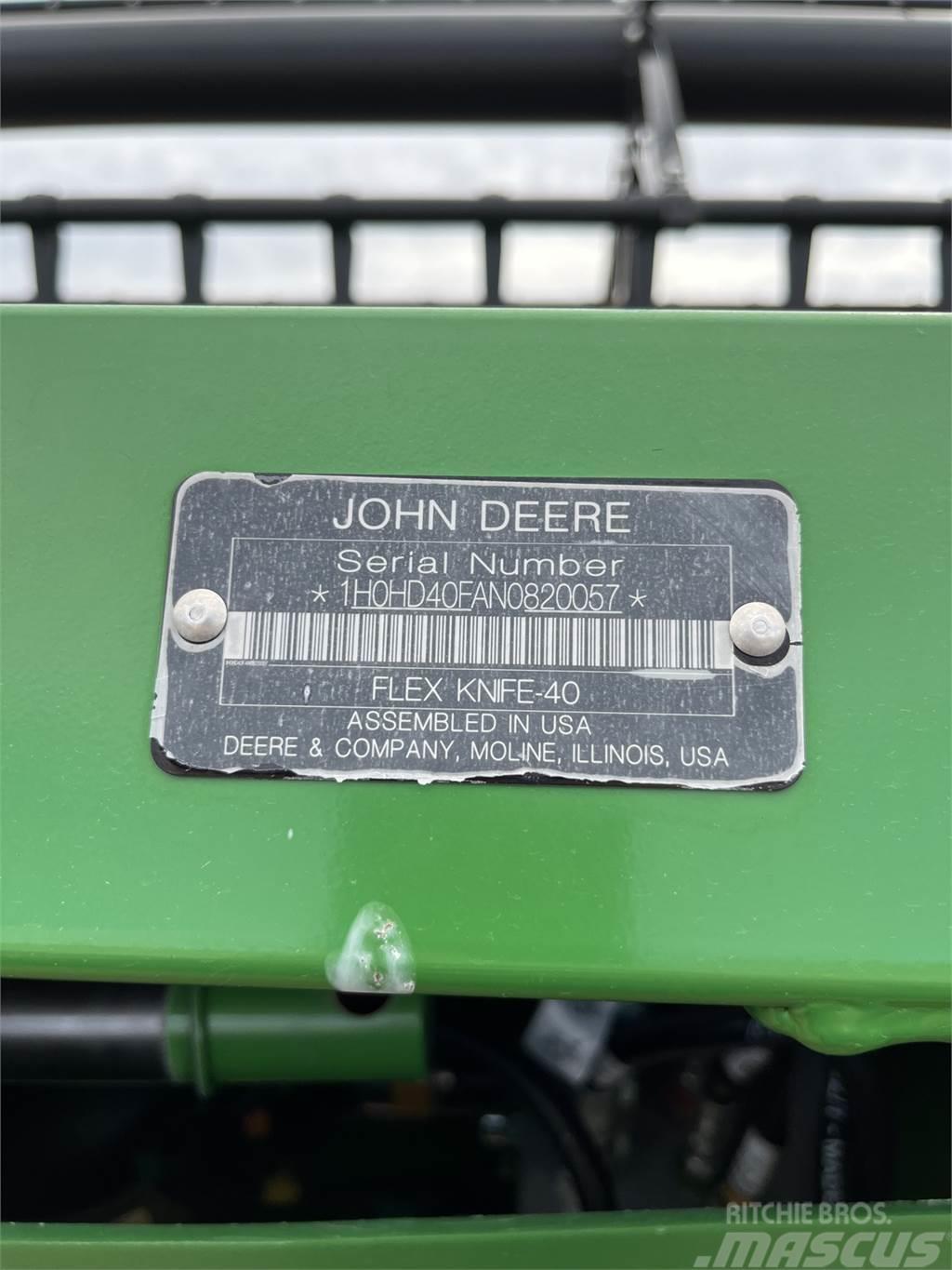 John Deere HD40F Biçerdöver aksesuarlari