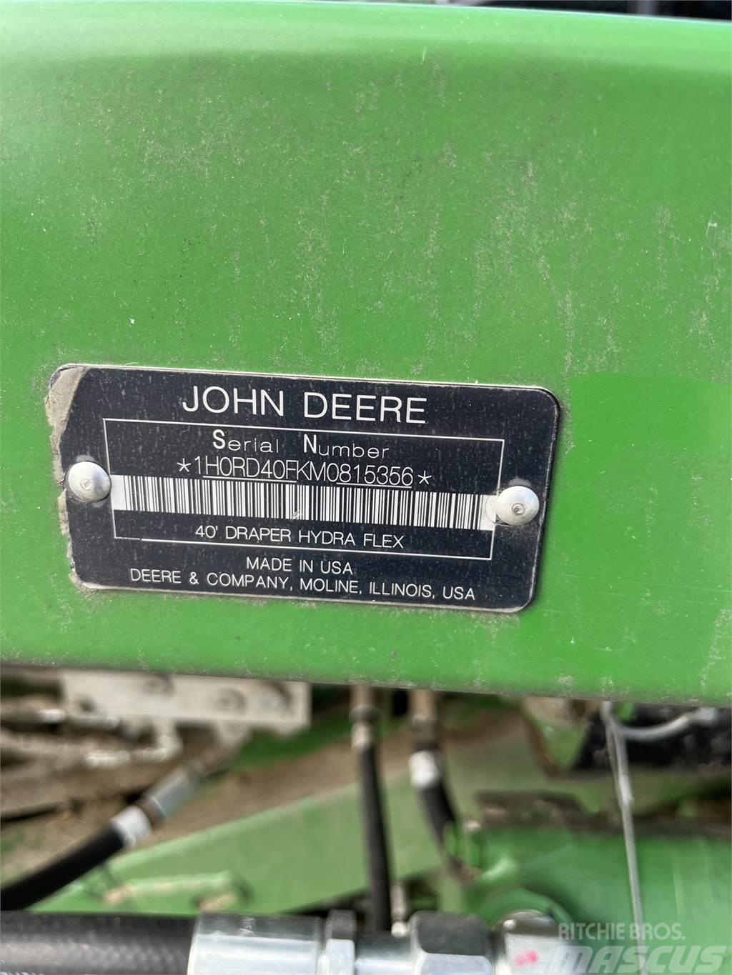 John Deere RD40F Biçerdöver aksesuarlari