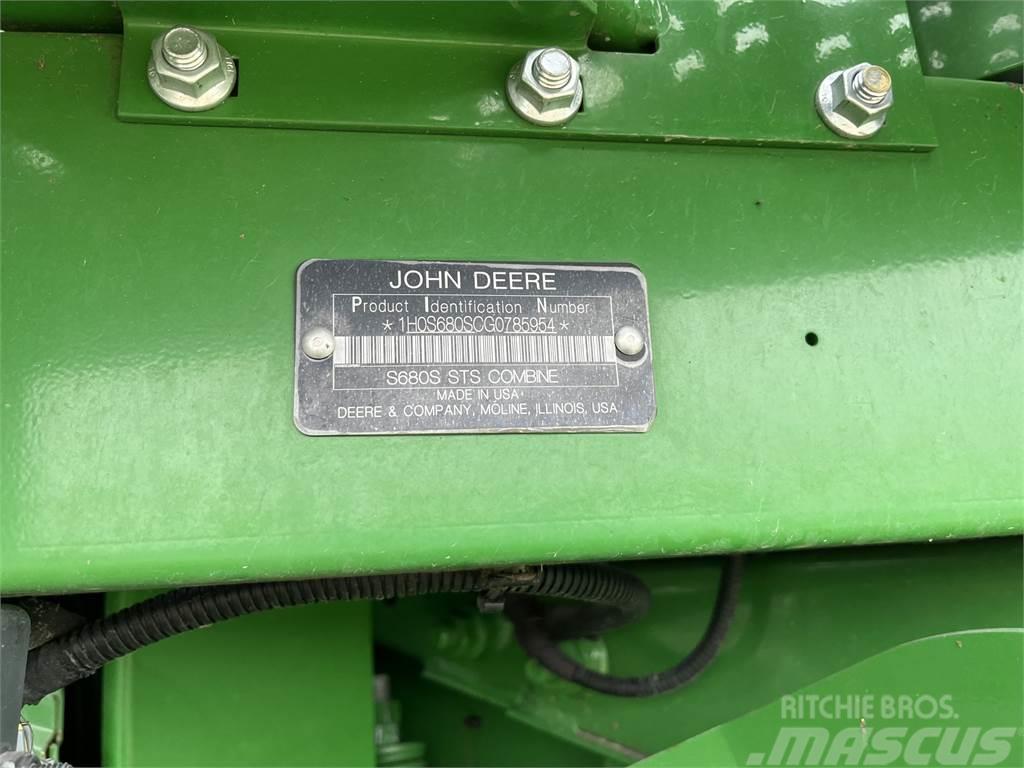 John Deere S680 Biçerdöverler