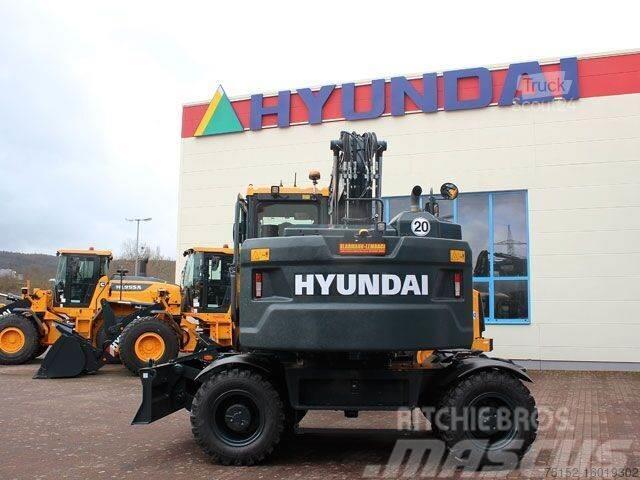 Hyundai HW 150A CR Lastik tekerli ekskavatörler