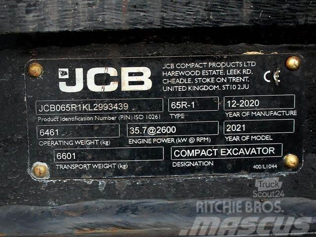 JCB 65 R-1 Mini ekskavatörler, 7 tona dek
