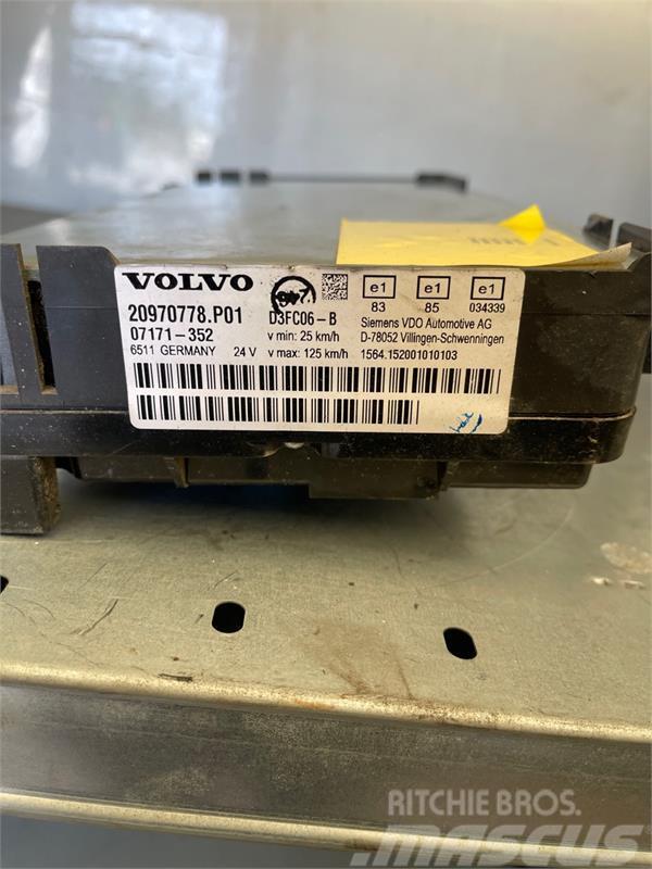 Volvo VOLVO INSTRUMENT 20970778 Diger aksam