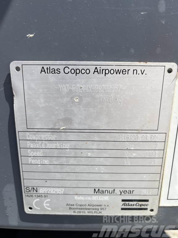 Atlas Copco XAS 186 DD Kompresörler