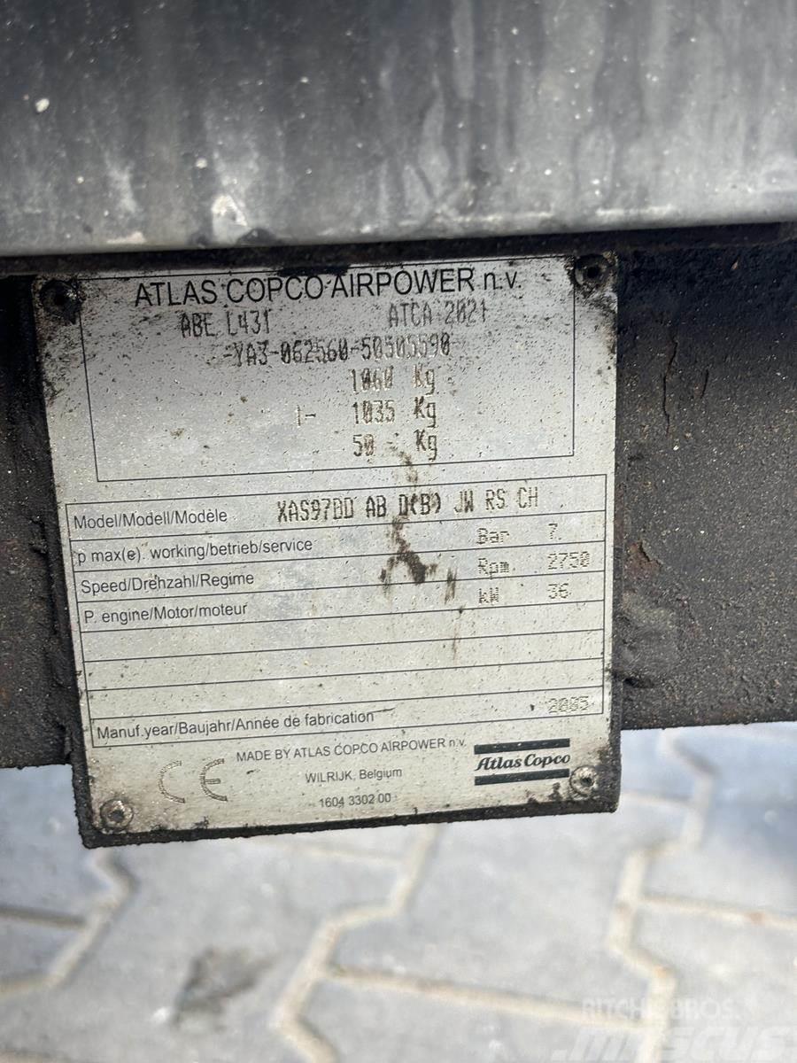 Atlas Copco XAS 97 DD Kompresörler