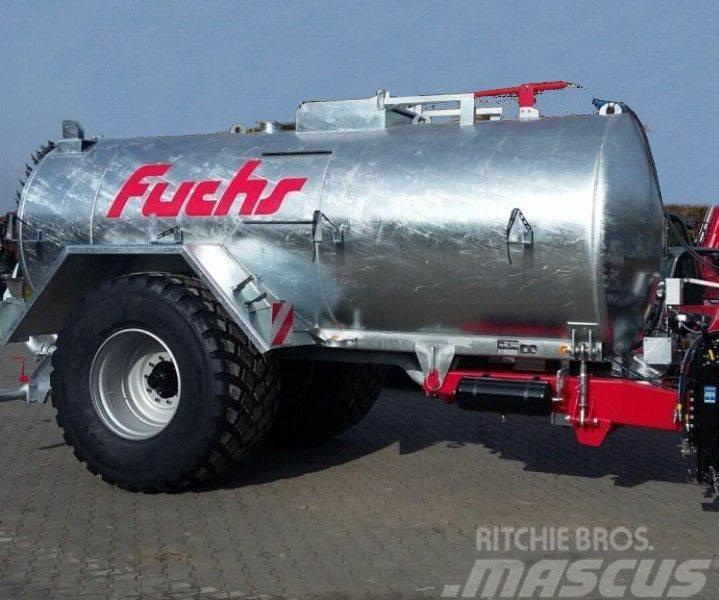 Fuchs Pumptankwagen PT 10 mit 10600 Liter Sivi gübre ve ilaç tankerleri