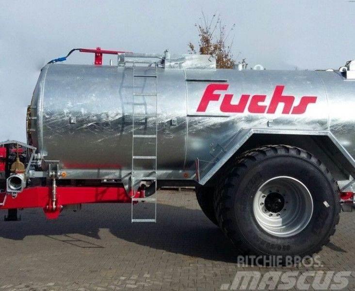 Fuchs Pumptankwagen PT 10 mit 10600 Liter Sivi gübre ve ilaç tankerleri