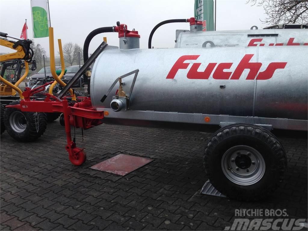 Fuchs Vakuumfass VK 3 mit 3000 Liter Sivi gübre ve ilaç tankerleri
