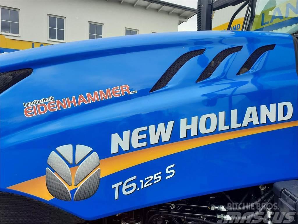 New Holland T6.125 S Electro Command Deluxe Traktörler
