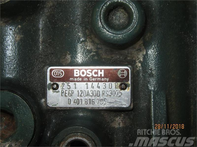  - - -  Mann Bosch brændstofpumpe Biçerdöver aksesuarlari