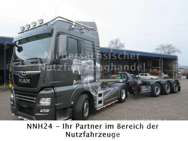 Broshuis 45 ft Multi Chassis Vermietung &amp; Verkauf - ADR Low loader yari çekiciler