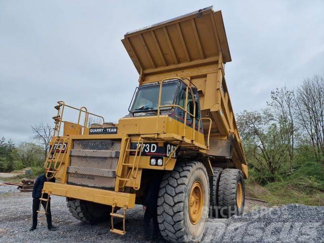 CAT 773D Dumper 44500 Kg Belden kirma kaya kamyonu