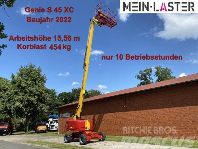 Genie S 45X 16 m max. 454 kg Korblast * Deutz Diesel Körüklü personel platformları