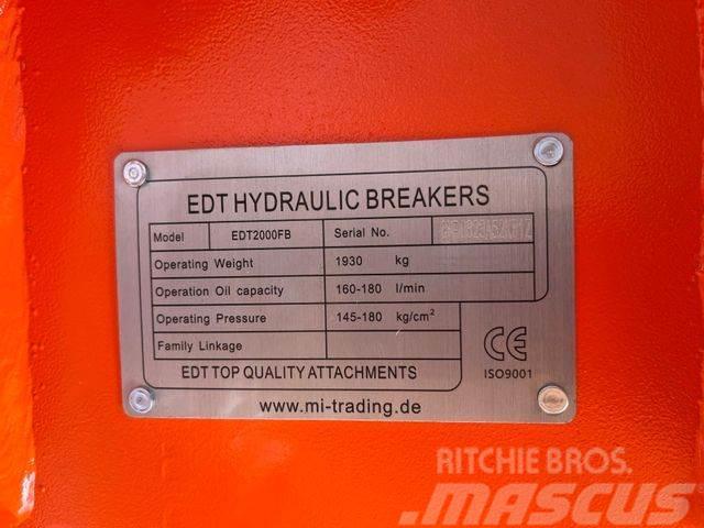  Hydraulikhammer EDT 2000 FB - 18-26 Tone Bagger Diger