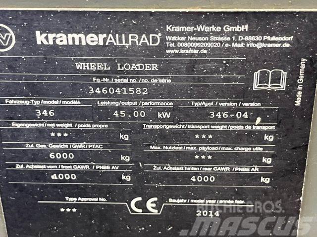 Kramer 850 mit Schaufel u. Gabel Tekerlekli yükleyiciler