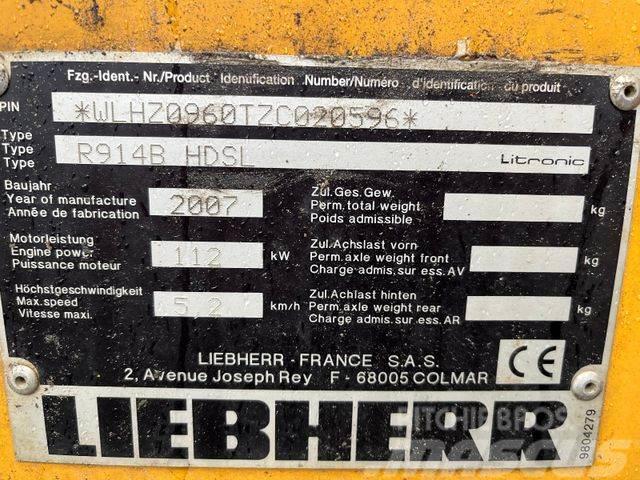 Liebherr R 914 Paletli ekskavatörler