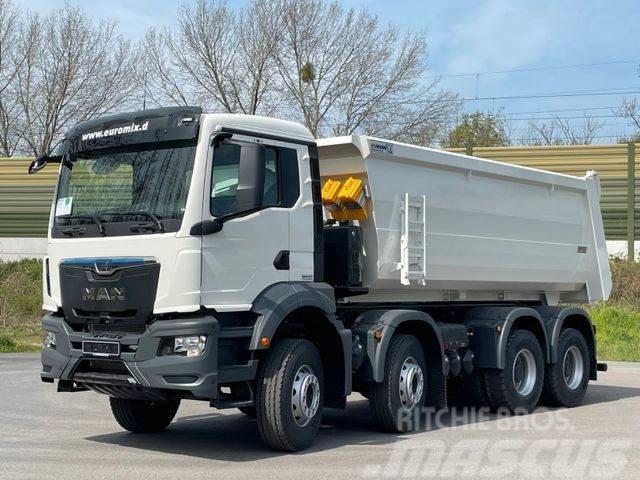 MAN TGS 41.400 8x4 / EUROMIX MTP 20m³/ EURO2 Kipper Tipper trucks