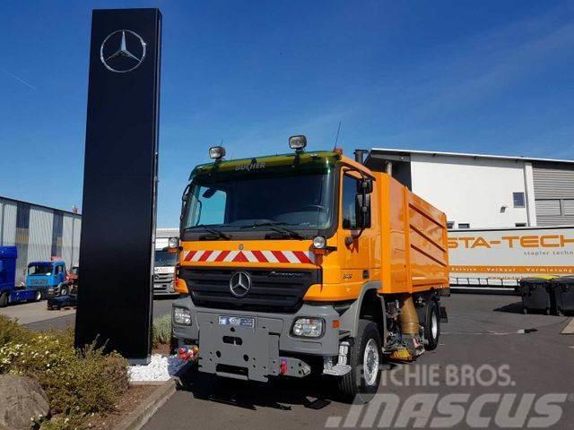 Mercedes-Benz Actros 2032 A 4x4 Bucher STKF 9500 Airport Süpürme kamyonları