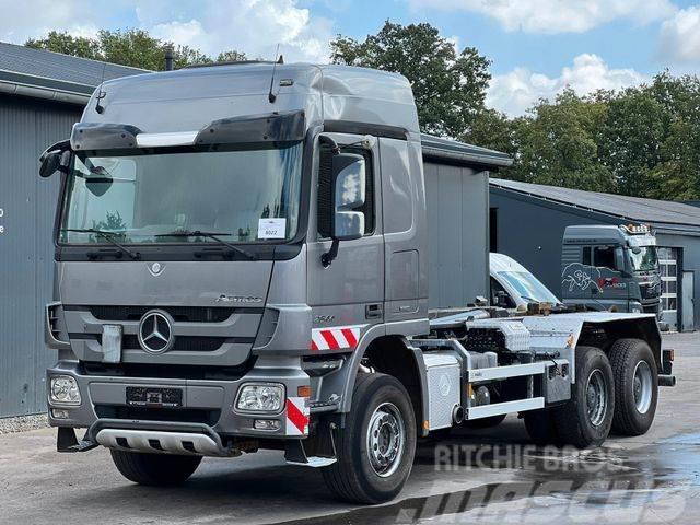 Mercedes-Benz Actros 2644 6x4 Müller Abrollkipper Vinçli kamyonlar