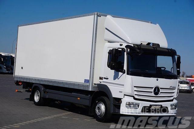 Mercedes-Benz ATEGO / 1221 / ACC / EURO 6 / KONTENER + WINDA Kapali kasa kamyonlar