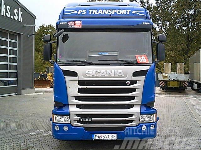 Scania R450 HIGHLINE Schubbodenhydraulik Çekiciler
