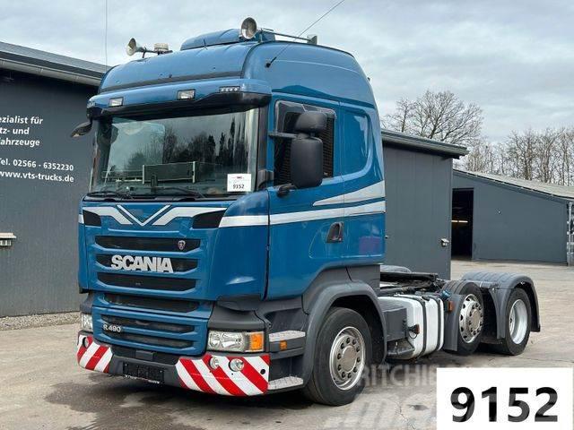 Scania R490 6x2 Lenk-/Lift Euro6 Schwerlast-SZM Çekiciler
