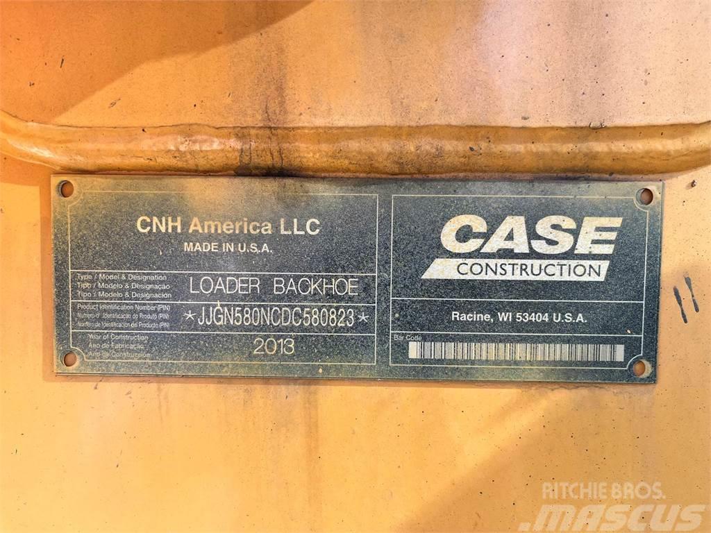 CASE 580N Kazıcı yükleyiciler - beko loder