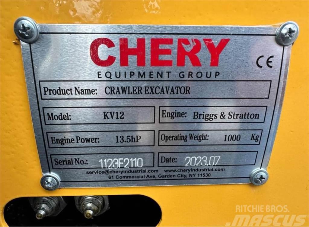 Chery KV12 Mini ekskavatörler, 7 tona dek