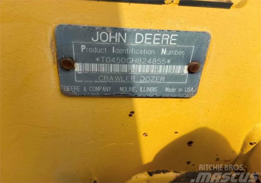John Deere 450G Paletli dozerler