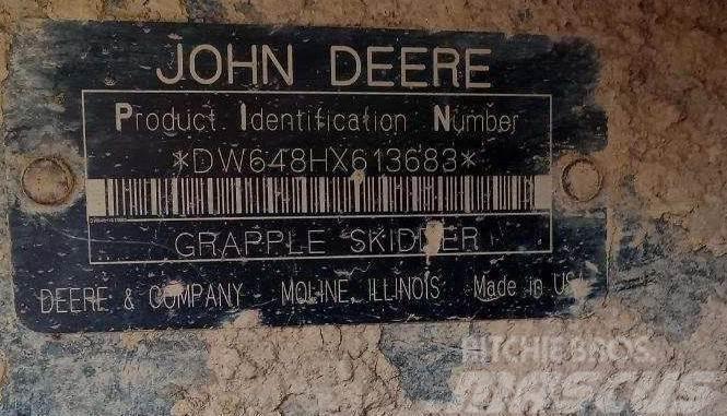 John Deere 648H Sürütücüler