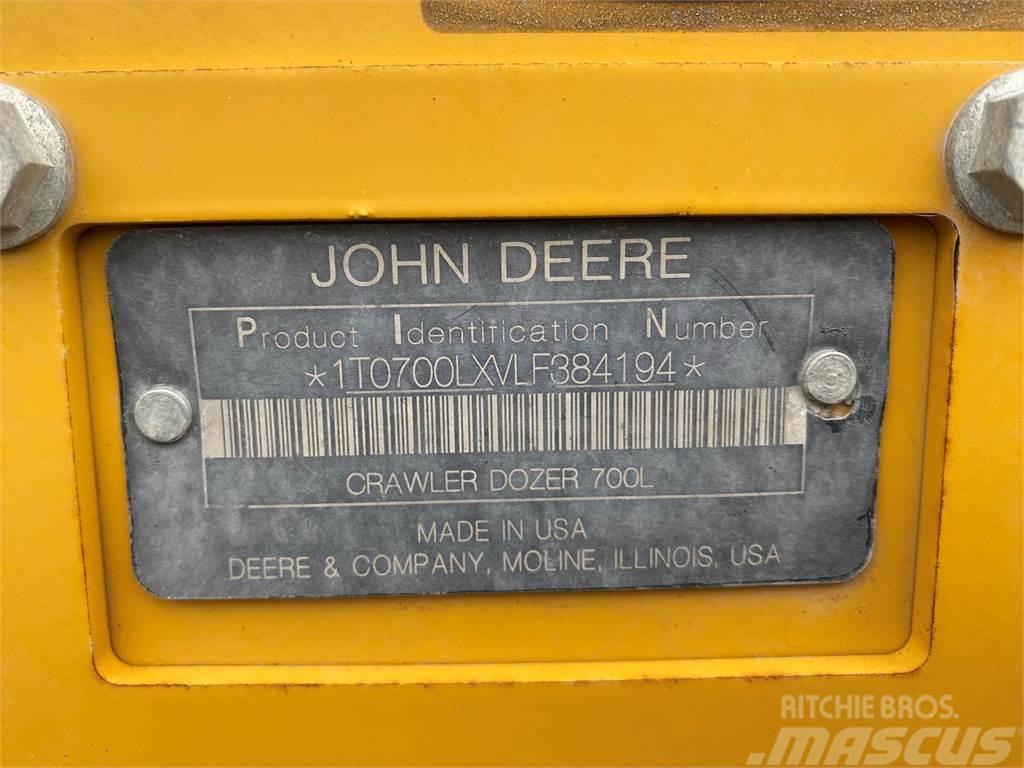 John Deere 700L LGP Paletli dozerler
