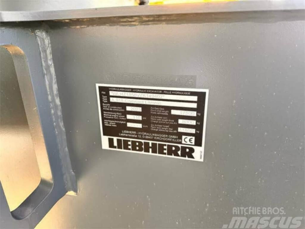 Liebherr A 916 Compact G6.0-D Lastik tekerli ekskavatörler