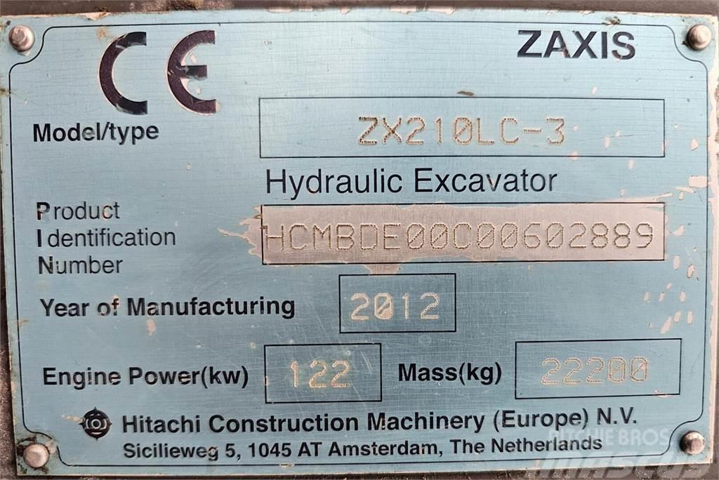 Hitachi ZX210LC-3 Paletli ekskavatörler
