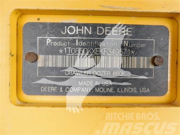 John Deere 850K WLT Paletli dozerler