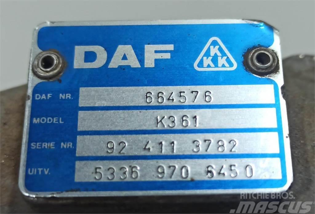 DAF /Tipo: 2800 / DKS1160 Turbocompressor K361 Daf DKS Motorlar
