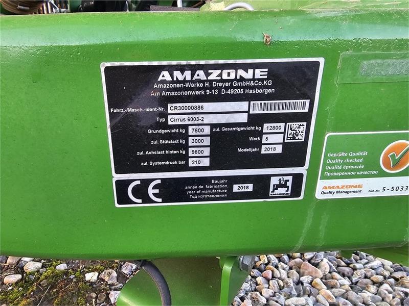 Amazone Cirrus 6003-2C med GreenDrill 500 Kombine hububat mibzerleri