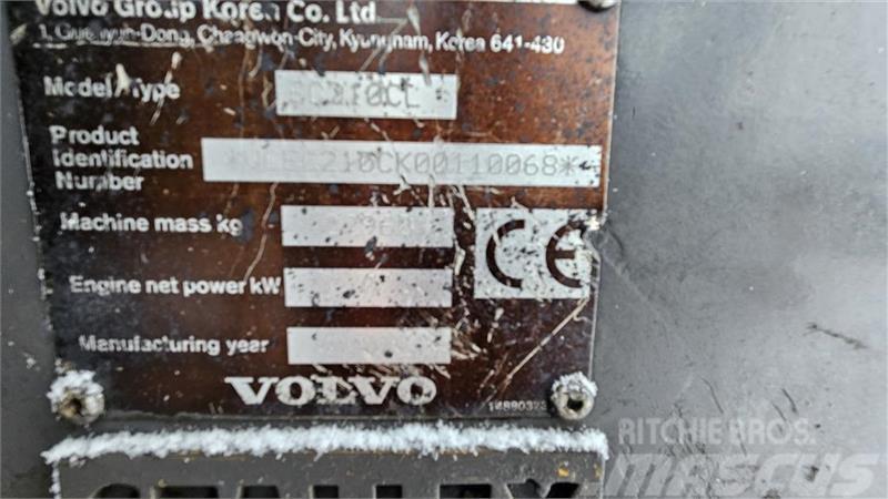 Volvo EC210LC Paletli ekskavatörler