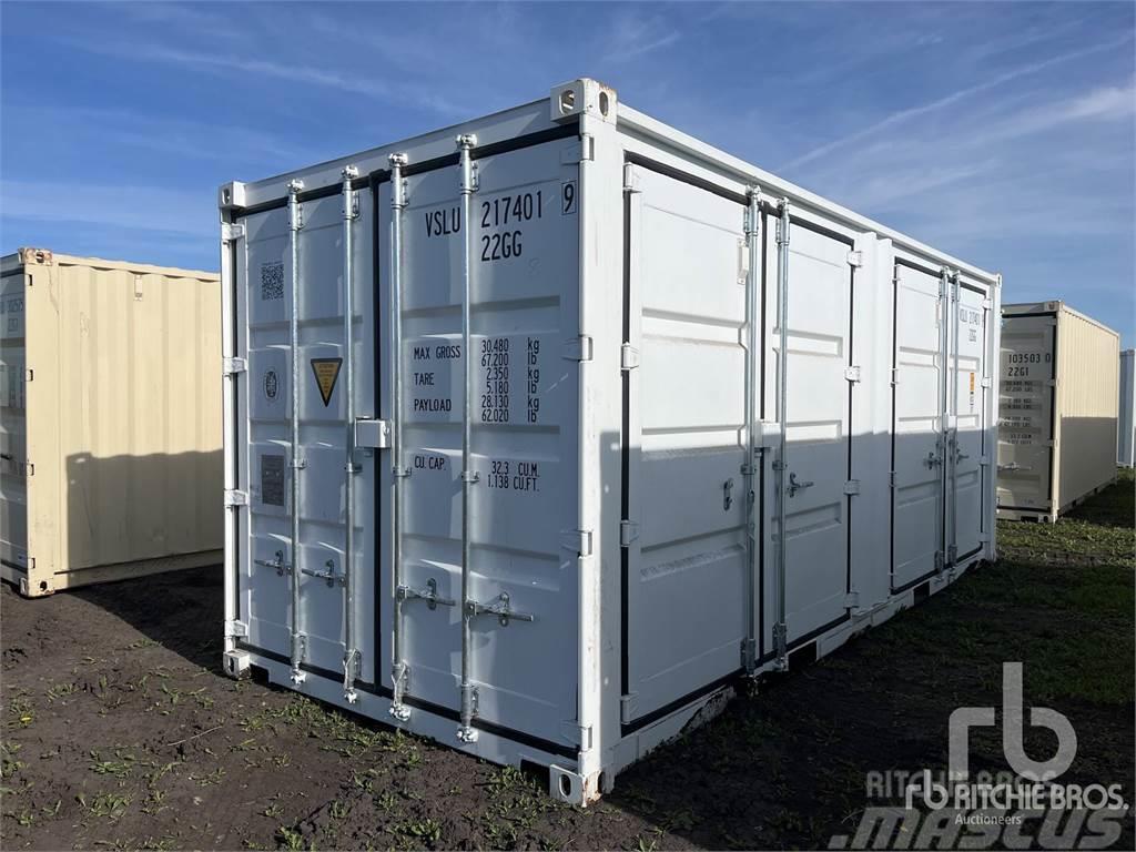  20 ft Multi-Door Özel amaçlı konteynerler