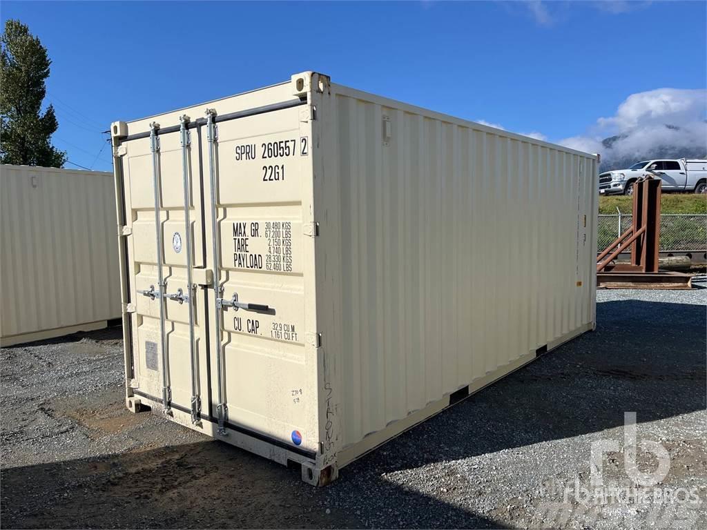  20 ft One-Way Double-Ended Özel amaçlı konteynerler