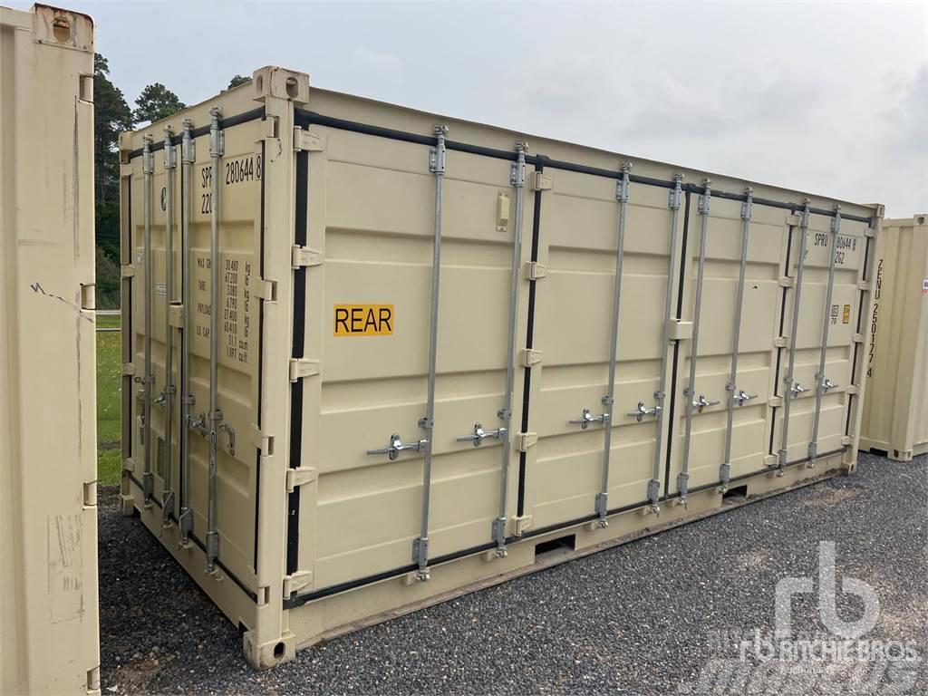  20 ft One-Way Open-Sided Özel amaçlı konteynerler