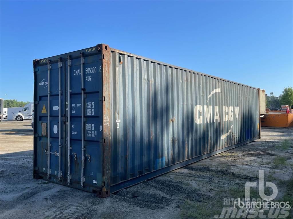  40 ft High Cube Özel amaçlı konteynerler