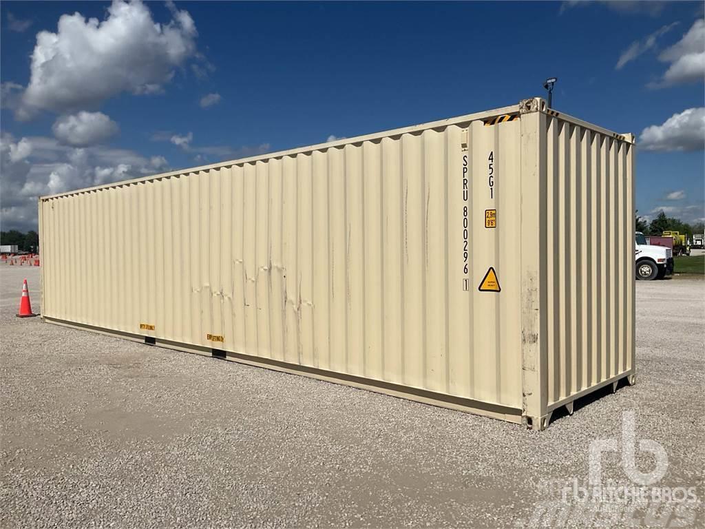  40 ft High Cube (Unused) Special containers