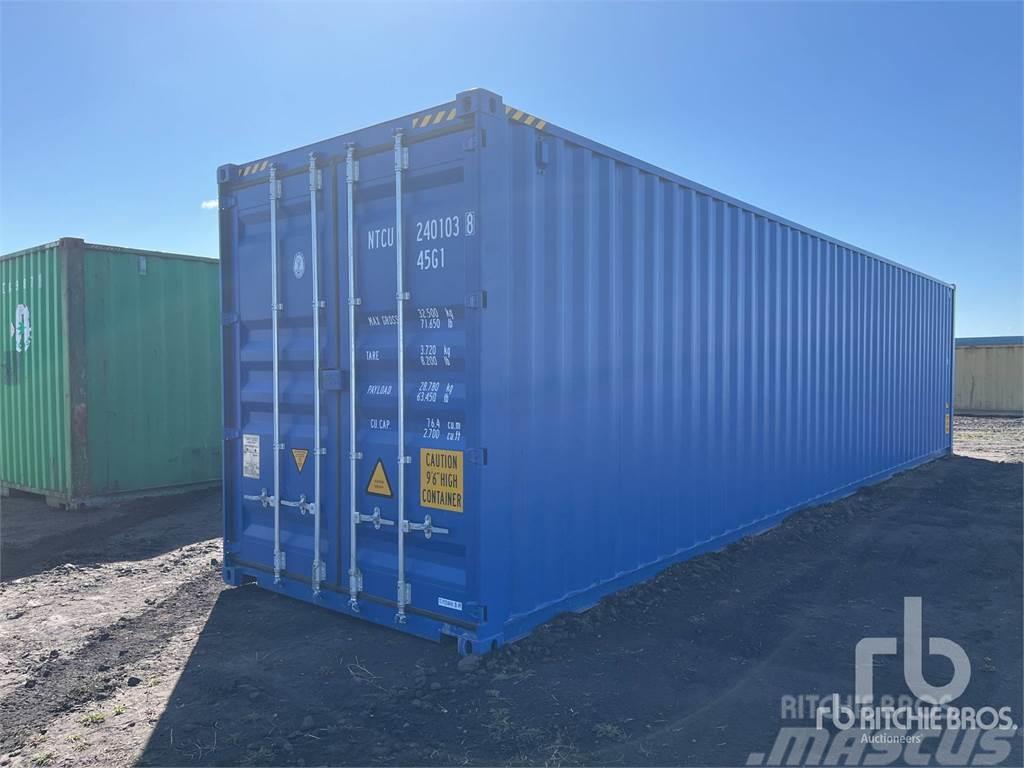  40 ft One-Way High Cube Özel amaçlı konteynerler