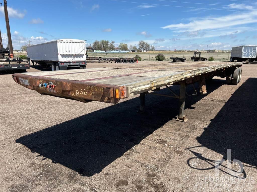  48 ft T/A Flatbed/Dropside semi-trailers