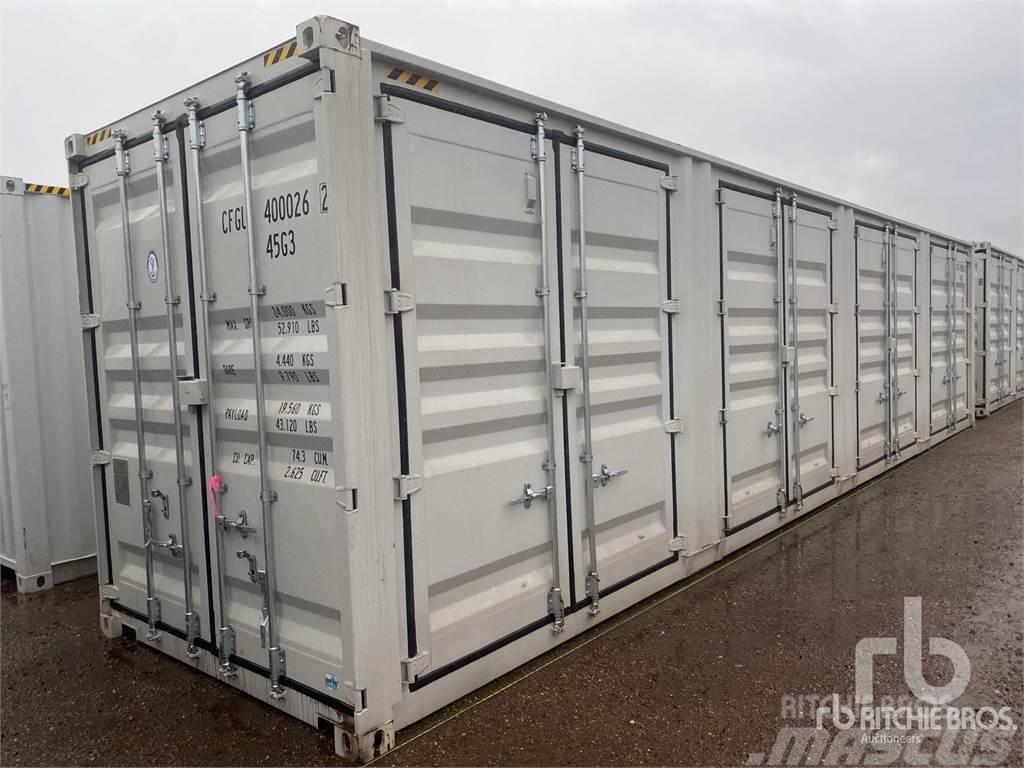 AGT 40 ft One-Way High Cube Multi-Door Özel amaçlı konteynerler