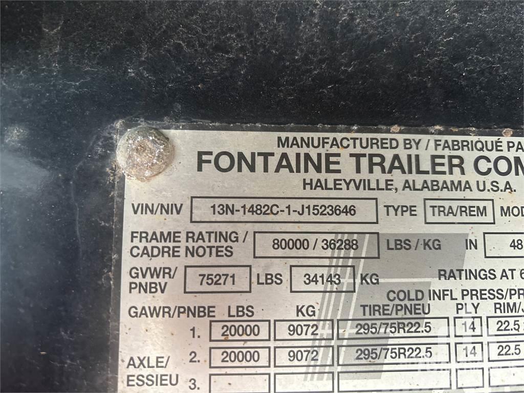 Fontaine HAVSF12SST Flatbed çekiciler