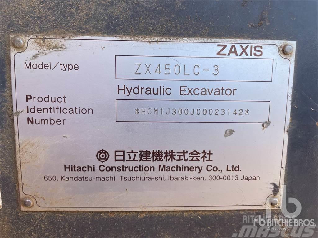 Hitachi ZX450LC-3 Paletli ekskavatörler