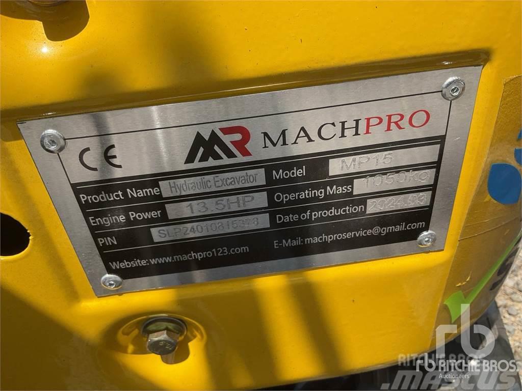  MACHPRO MP15 Mini ekskavatörler, 7 tona dek