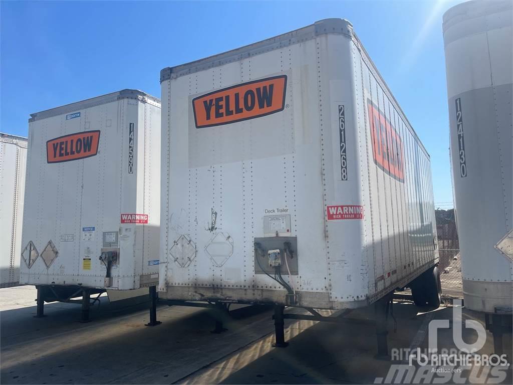  (UNVERIFIED) WABASH 28 ft x 102 in Box body semi-trailers