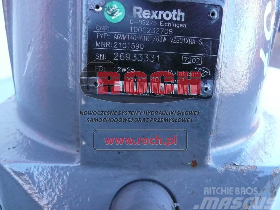 Rexroth A6VM140HA1R1/63W-VZB01XHA-S 101590 1000232708 Motorlar